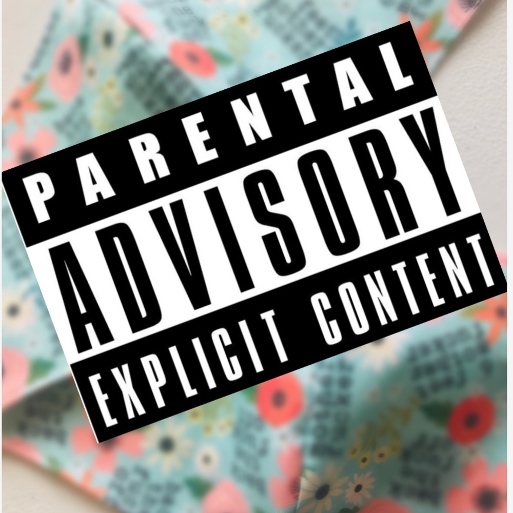 😷1 LEFT! Sweary Explicit Cotton Mask 😷 - Picture 3 of 7